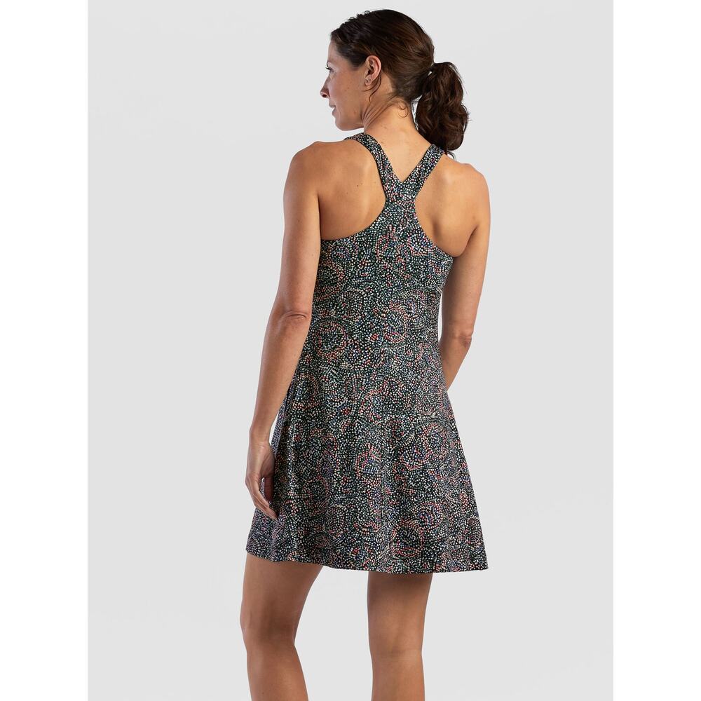 Title Nine Bia dress mosaic print athletic outdoor pockets comfy women’s Large - Picture 2 of 16
